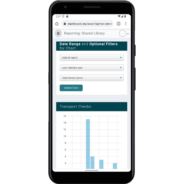 8. Use standard reports instantly