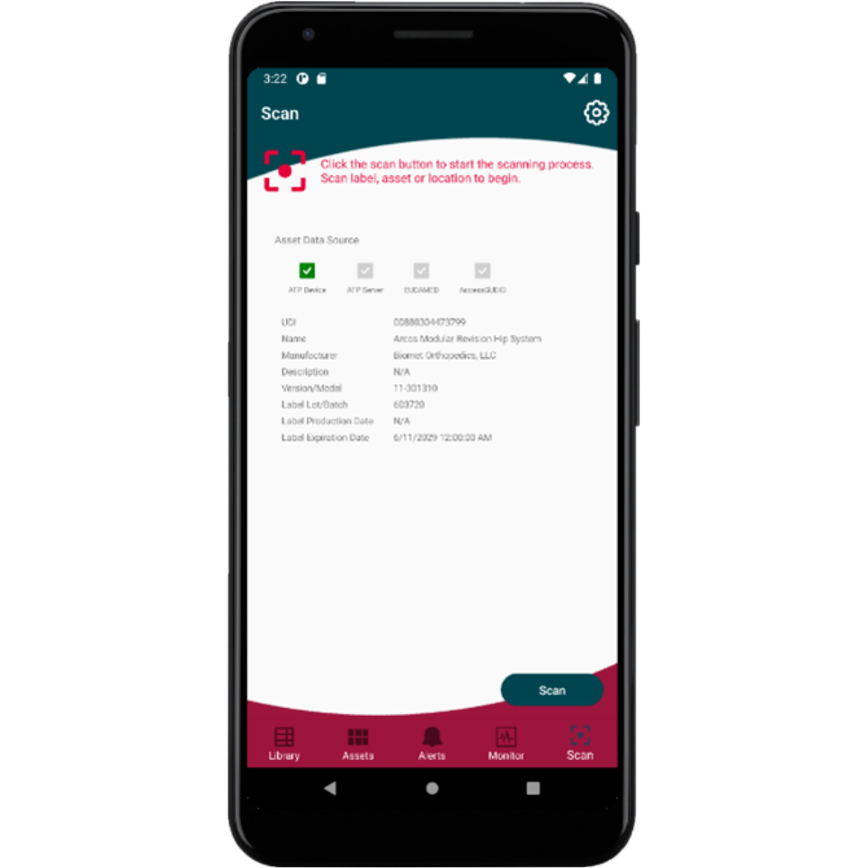 5. Scan and validate easily